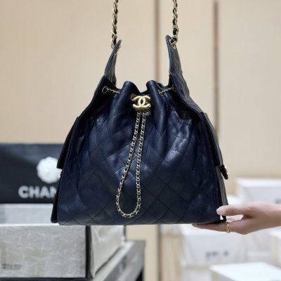 CHANEL 25s 25bag荔枝皮AS5311深蓝色
