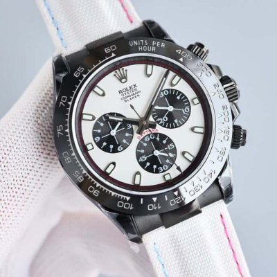 全黑钢迪通拿超薄升级12.3mm迪通拿魔术贴便捷表带款式7750超薄机芯机械