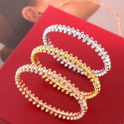??新品?? ??卡地亚clash de Cartier 宽版子弹头手镯??
