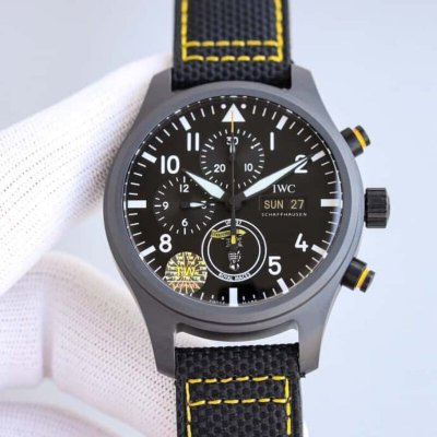 陶瓷壳套 TW全面升级IWC最新陶瓷腕表 万国 飞行员计时腕表