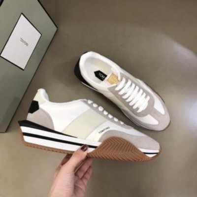 TOMFORD汤姆福特 头层牛皮内里男士休闲运动鞋
