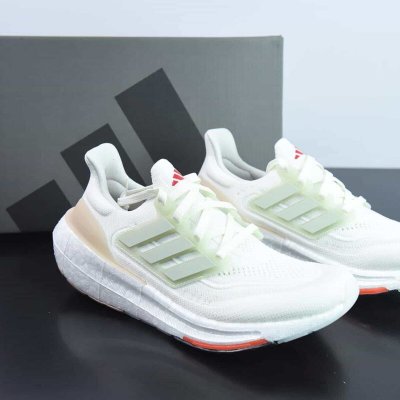 阿迪达斯Adidas Pure Boost 2023 Light”Mint/White”23版轻弹 针织