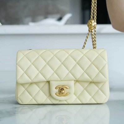 CHANEL 23S春夏新款 山茶花???? ???????? AS1787小鸡黄