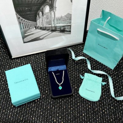 ?Tiffany&Co.蒂芙尼桃心爱心??项链