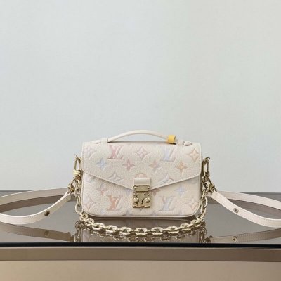 【特级原厂】 Pochette Métis East West 手袋 型号: M25682 动态芯片版