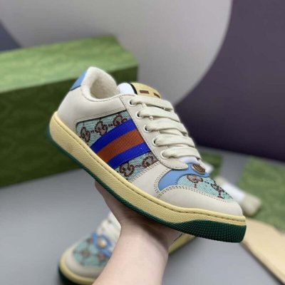 GUCCI 最新配色G家女款小脏鞋