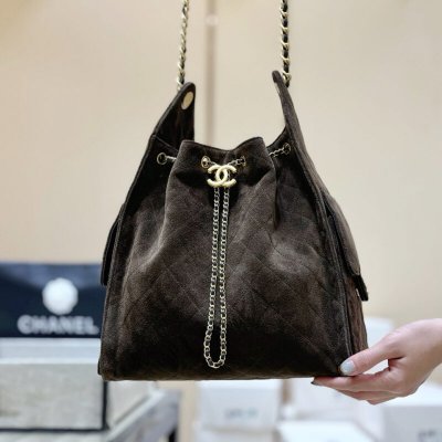 CHANEL 25k 25bag麂皮AS5311