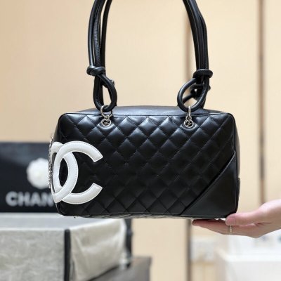 CHANEL 经典万年款中古康鹏大号枕头包A25171