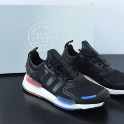 阿迪达斯Adidas NMD_V3 Boost”OG White”飞织系列低帮爆米花缓震百搭休闲运动跑步