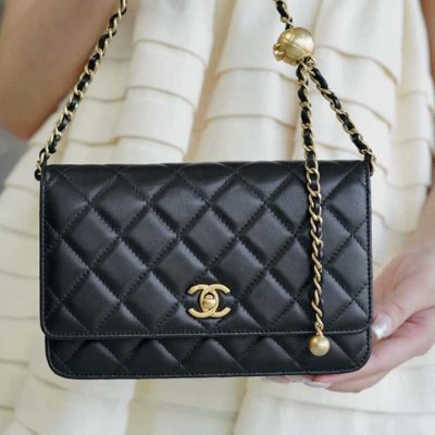 CHANEL 金属球 woc 黑色 AP1450