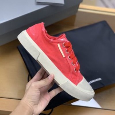 BALENCIAGA巴黎世家 2022最新Paris情侣款帆布鞋
