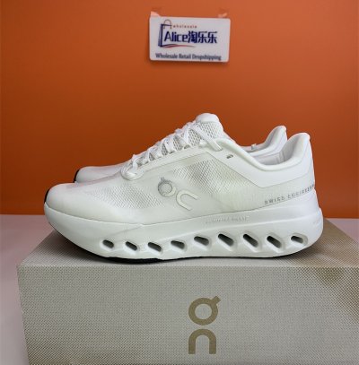 on Running Cloudsurfer Next Sneaker All white