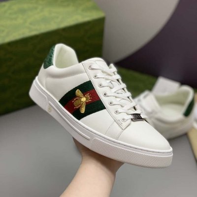 GUCCI 男士休闲小白鞋