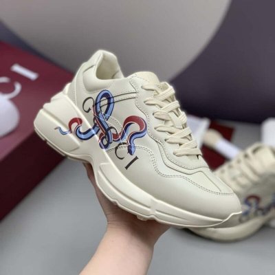 GUCCI【新款G家高版本】男女款复古运动鞋