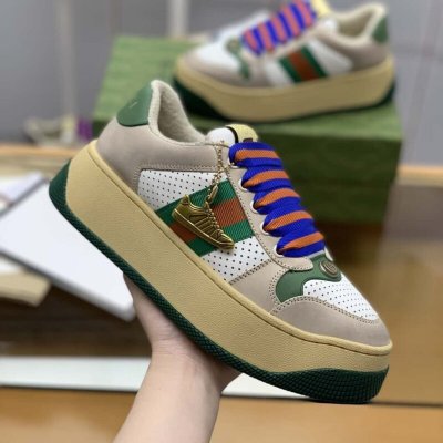 Gucci古驰 G家男女款厚底小脏鞋