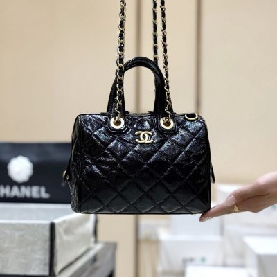 CHANEL 25A走秀款保龄球包AS5578
