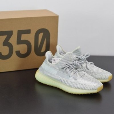 Adidas Yeezy Boost 350V2 灰天使椰子运动跑鞋 货号 FX4348