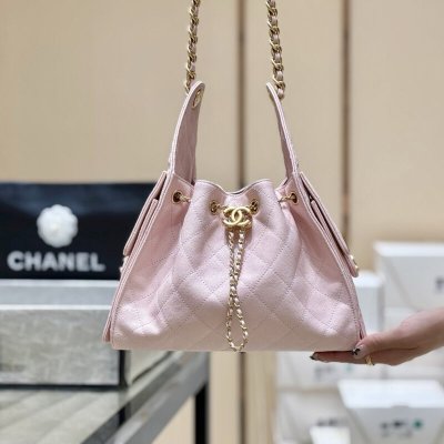 CHANEL 25s 25bag荔枝皮AS5293樱花粉