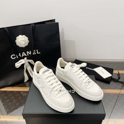 CHANEL 小香2023空军一号休闲运动小白鞋 G45079