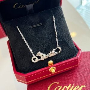 新款??卡地亚Cartier丛林系列 豹子??项链