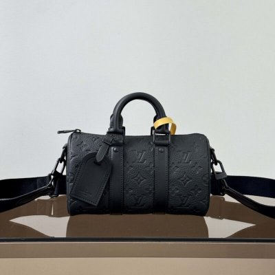【特级原厂】 Keepall Bandouliere 手袋 型号: M20900黑色 动态芯片版