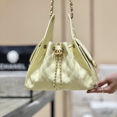 CHANEL 25s 25bag荔枝皮 AS5293小鸡黄